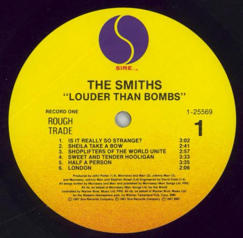 THE SMITHS LOUDER THAN BOMBS オリジナルレコード The Smiths - Louder Than Bombs - Amazon.com Music